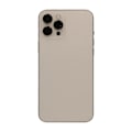 Miniatyrbillede 2 af 3: iPhone 12 Pro Max Baksida med Komplett Ram OEM - Guld Gold
