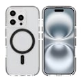 Miniatyrbild 1 av 5: iPhone 16 Pro Mobilskal Magnet Dubbelskydd - Grå grå