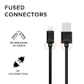 Pikkukuva 3 / 6: G-SP Laddkabel iPhone/iPad/Airpods MFi 3 meter - Svart Black