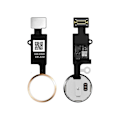 Miniatyrbillede 1 af 3: JCID 6e Gen Hemknappskabel iPhone 7/7 Plus/8/8 Plus - Guld Gold