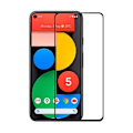 Miniatyrbild 1 av 2: Skärmskydd Google Pixel 5A - 3D Härdat Glas - Svart Svart