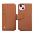 iPhone 14 Plånboksfodral Extra Kortfack Rvelon - Brun Brun
