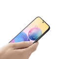 Miniatyrbillede 2 af 3: Skärmskydd Xiaomi Redmi Note 12 3D Härdat Glas - Svart (miljö) Black