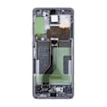Pikkukuva 3 / 3: Samsung Galaxy S20 Plus 4G/5G (G985/G986) Skärm med LCD Display Original - Grå Grey