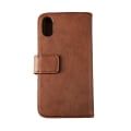 Pikkukuva 6 / 6: iPhone X/XS Plånboksfodral Läder Rvelon - Brun Brown