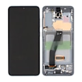 Miniatyrbillede 1 af 5: Samsung Galaxy S20 Plus Skärm med LCD Display Original - Grå Grey
