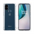 Pikkukuva 4 / 5: Stöttåligt Mobilskal OnePlus Nord N10 5G - Transparent Transparent