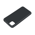 Miniatyrbillede 4 af 5: Mobilskal Silikon Huawei Y5P - Svart Black