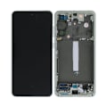 Pikkukuva 1 / 5: Samsung Galaxy S21 FE 5G Skärm med LCD Display Original - Grön Dark green