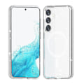 Miniatyrbillede 1 af 3: Samsung Galaxy S24 Plus Mobilskal Glitter Magsafe - Transparent Transparent