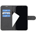 Miniatyrbillede 2 af 5: iPhone 16 Pro Max Plånboksfodral med Stativ - Svart Black