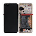 Pikkukuva 1 / 7: Huawei P40 Skärm/Display med Batteri Original - Guld Gold