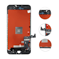 Miniatyrbild 6 av 6: iPhone 7 Plus LCD Skärm med Display (SC) AAA Premium - Svart Svart