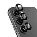 Pikkukuva 4 / 4: Samsung Galaxy S23 Plus Linsskydd för Kamera (3-pack) Black