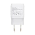 Miniatyrbillede 3 af 4: Rvelon USB C Väggladdare 45W GaN Dubbel Port- Vit Silver