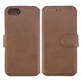 iPhone 7/8/SE 2020 Plånboksfodral Läder Rvelon - Brun Brun