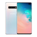 Miniatyrbillede 1 af 3: Begagnad Galaxy S10 plus 128GB Prism white - Använt skick (C) Silver