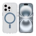 Pikkukuva 1 / 5: iPhone 16 Pro Max Mobilskal Magnet Dubbelskydd - Blå Blue