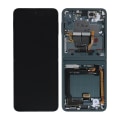 Pikkukuva 1 / 5: Samsung Galaxy Z Flip 3 5G 2021 (F711) Skärm med LCD Display Original - Svart Black