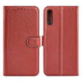 Miniatyrbild 1 av 5: Samsung Galaxy A50s Plånboksfodral med Stativ - Brun Brun