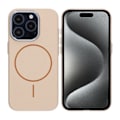 Miniatyrbillede 1 af 5: iPhone 15 Pro Max Mobilskal Carbonmönstrad - Guld Gold