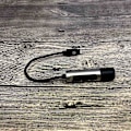 Miniatyrbillede 1 af 8: Lightning till 3,5mm Adapter med Ljudkontroll Black