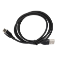 Miniatyrbillede 4 af 4: Rvelon USB-A till USB-C Kabel 1 Meter - Svart Black