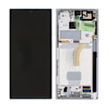 Miniatyrbillede 5 af 5: Samsung Galaxy S22 Ultra Skärm med LCD Display Original - Vit White