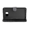 Pikkukuva 3 / 7: Samsung S7 Edge Plånboksfodral Läder med Stativ - Svart Black