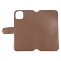 Miniatyrbillede 3 af 10: iPhone 15 Plus Plånboksfodral Läder Rvelon - Brun Brown