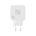 Rvelon 65W USB-C+A GaN Väggladdare
