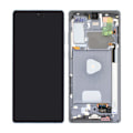 Miniatyrbillede 1 af 5: Samsung Galaxy Note 20 (SM-N980F) Skärm med LCD Display Original - Grå Titanium grey