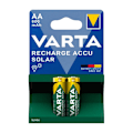 Pikkukuva 2 / 2: Varta Solar (Uppladdningsbart) AA Batteri 1.2V - 2-pack