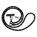 Miniatyrbild 1 av 3: Mobilband Universal Halsband - Svart Randig Svart