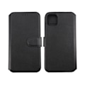 Miniatyrbillede 2 af 7: iPhone 11 Plånboksfodral Läder Rvelon - Svart Black