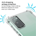 Pikkukuva 8 / 9: Stöttåligt Skal Samsung Galaxy S20 FE - Transparent Transparent