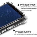 Pikkukuva 3 / 4: Stöttåligt Skal Samsung Galaxy A6 Plus 2018 - Transparent Transparent