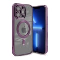 Miniatyrbillede 1 af 5: Luxury Mobilskal med Magsafe iPhone 13 Pro - Lila Purple