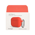 Miniatyrbillede 3 af 3: AirPods 3 Fodral Silikon - Orange Orange