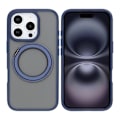 Miniatyrbild 1 av 4: iPhone 16 Pro Max Mobilskal med Magsafe Stativ - Blå Blå