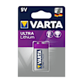 Pikkukuva 2 / 2: Varta Ultra Batteri 9V Litium 1-pack