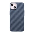 Miniatyrbild 2 av 6: iPhone 15 Plus Mobilskal i Kolfiber - Blå Blå