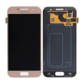 Miniatyrbild 1 av 3: Samsung Galaxy A3 2017 (SM-A320F) LCD Skärm med Display Original - Rosa