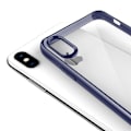 Miniatyrbillede 3 af 8: Stöttåligt Mobilskal iPhone XS Max - Blå/Transparent Blue
