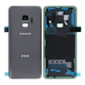 Pikkukuva 1 / 3: Samsung Galaxy S9 (SM-G960FD) Baksida Original - Titanium Grå Titanium grey