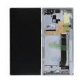 Pikkukuva 1 / 7: Samsung Galaxy Note 20 Ultra 5G Skärm med LCD Display Original - Vit White