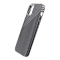 Miniatyrbillede 6 af 6: Kolfiber Skal iPhone 13 Pro Max - Svart & Vit Black