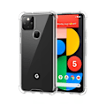 Miniatyrbild 1 av 2: Stöttåligt Mobilskal Google Pixel 5 - Transparent Transparent