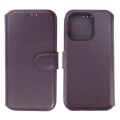 Pikkukuva 1 / 10: iPhone 15 Pro Plånboksfodral Läder Rvelon - Lila Purple