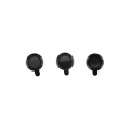 Pikkukuva 1 / 4: Samsung Galaxy S23 Plus Linsskydd för Kamera (3-pack) Black